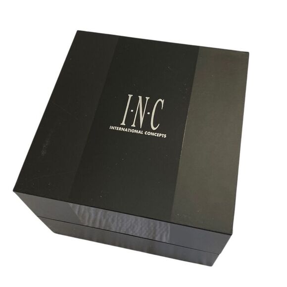 INC International Concepts Green Ombre Rubber Watch & Bracelet Set NIB - Picture 4 of 4